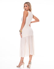 PAULINA NUDE DRESS