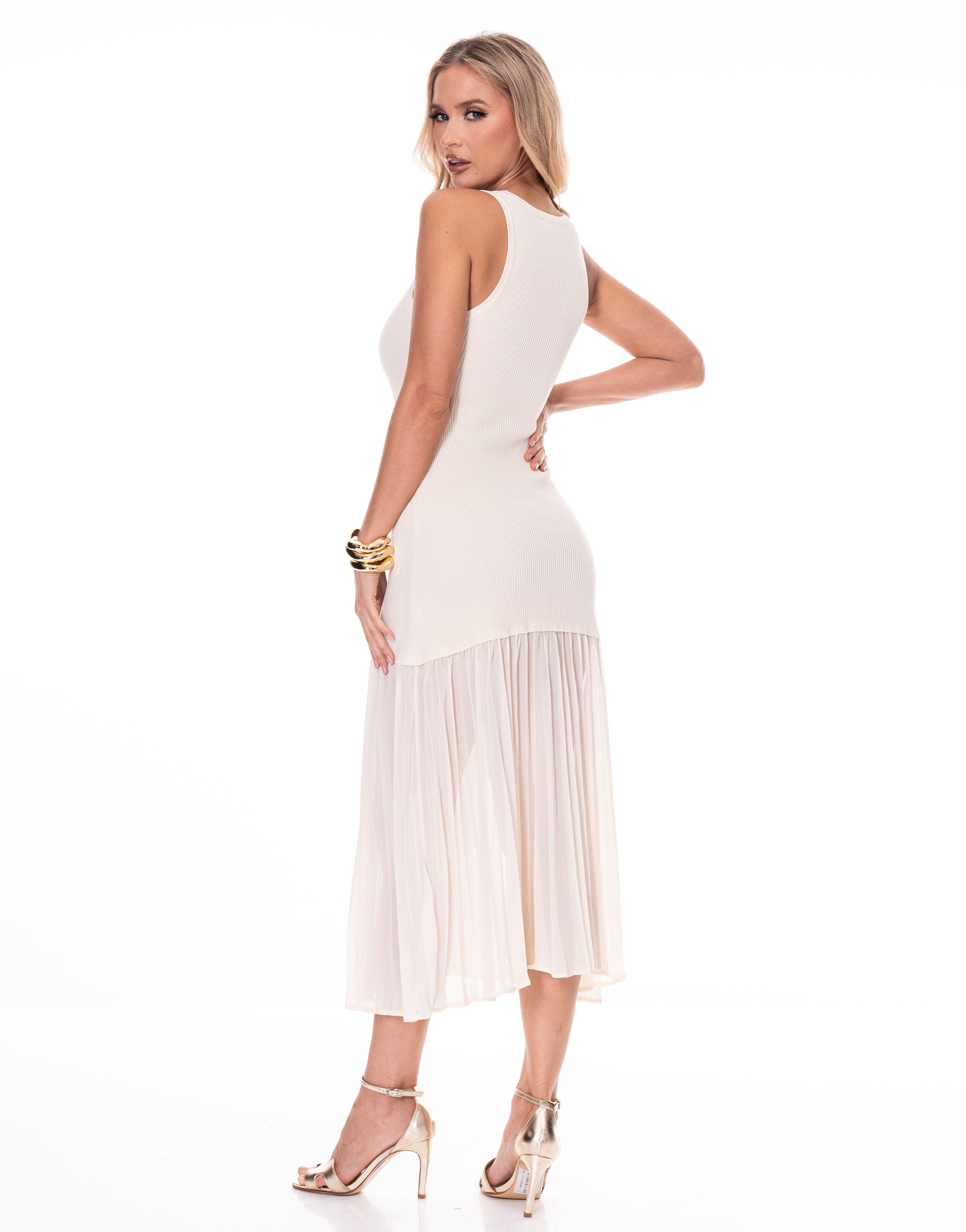 PAULINA NUDE DRESS
