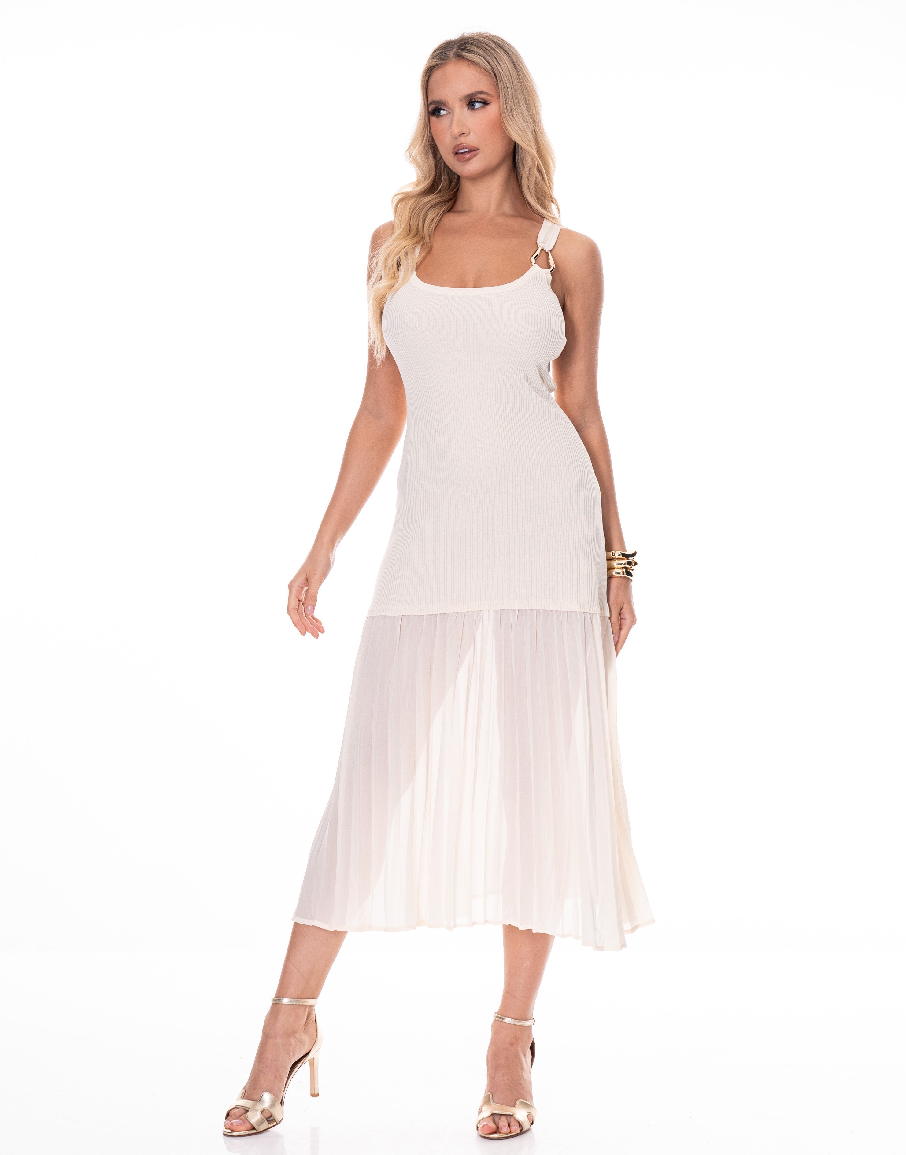 PAULINA NUDE DRESS