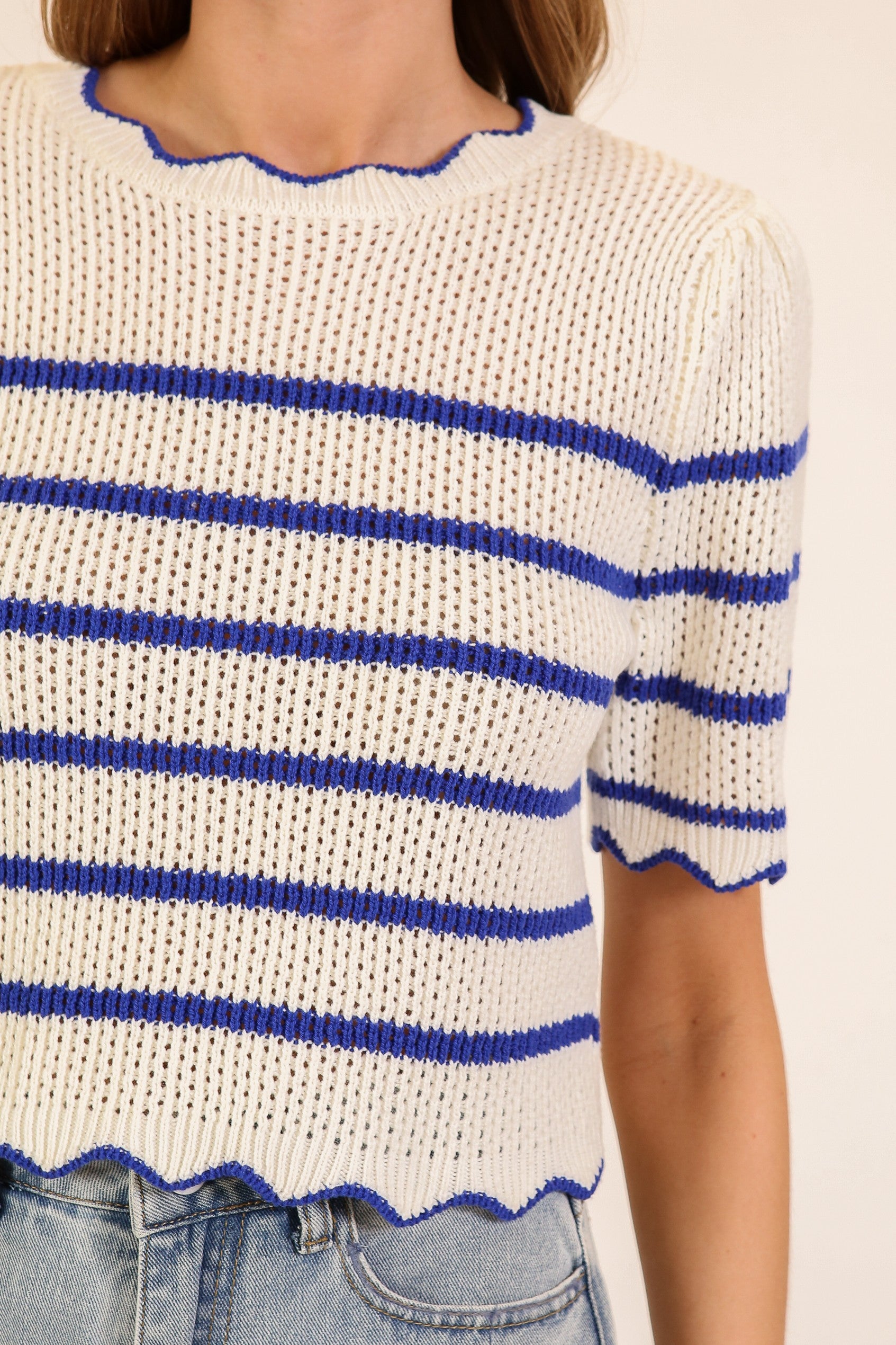 MARIN STRIPE KNIT TOP