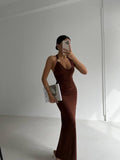 CALIPSO BROWN DRESS