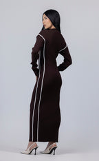 YEMINA BROWN DRESS