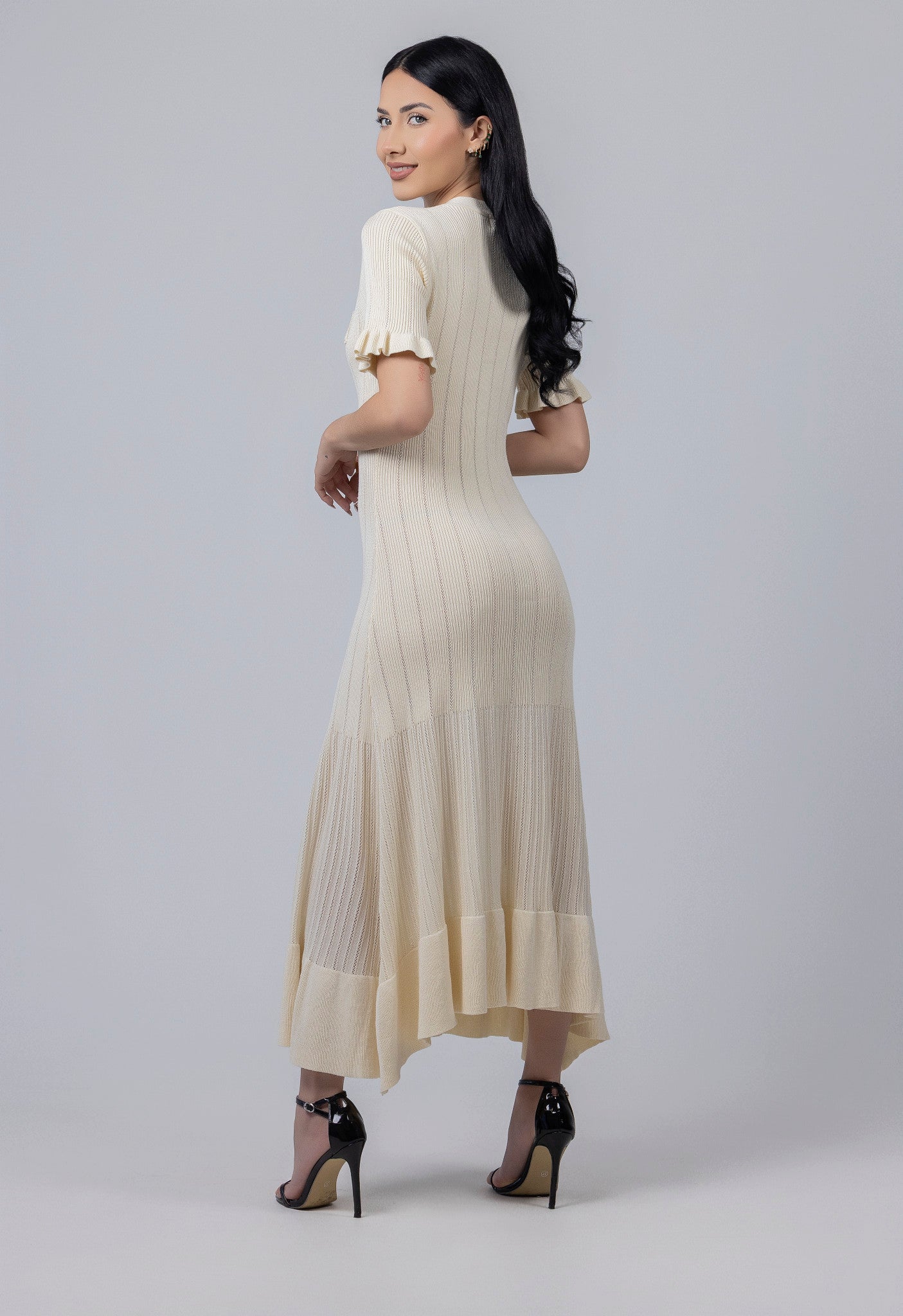 DARELE BEIGE DRESS