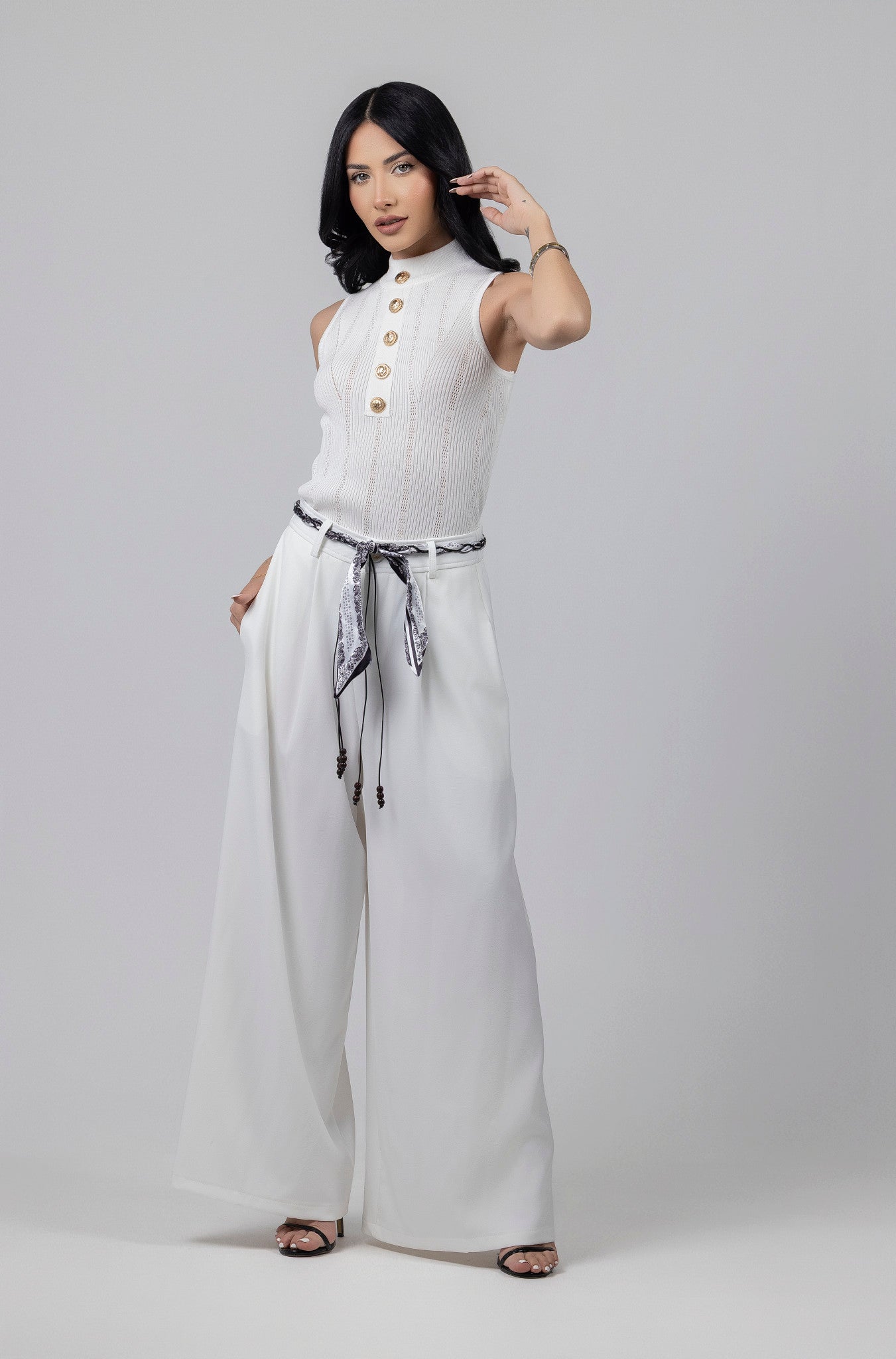 ALOHDRA WHITE PANT