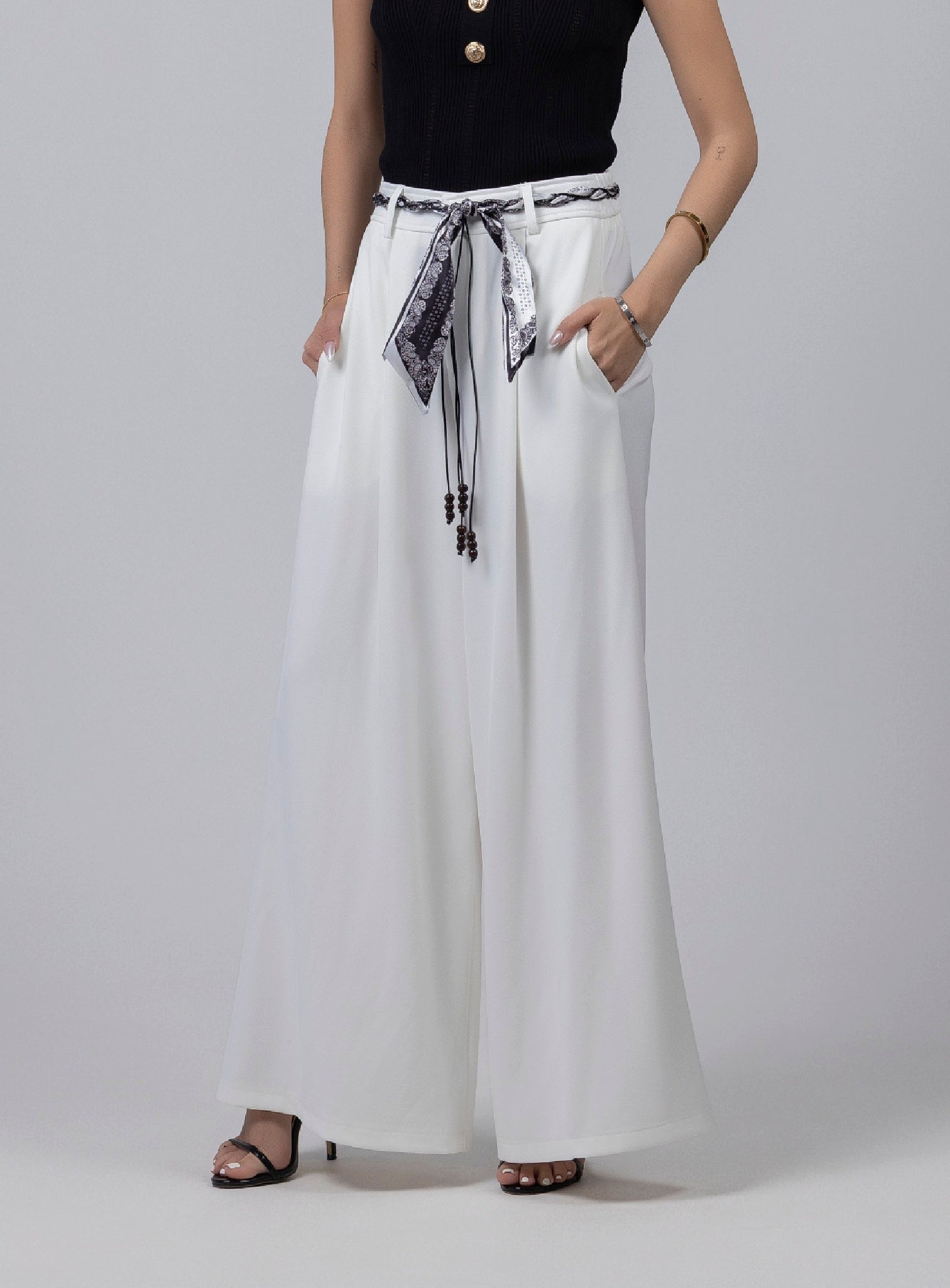 ALOHDRA WHITE PANT