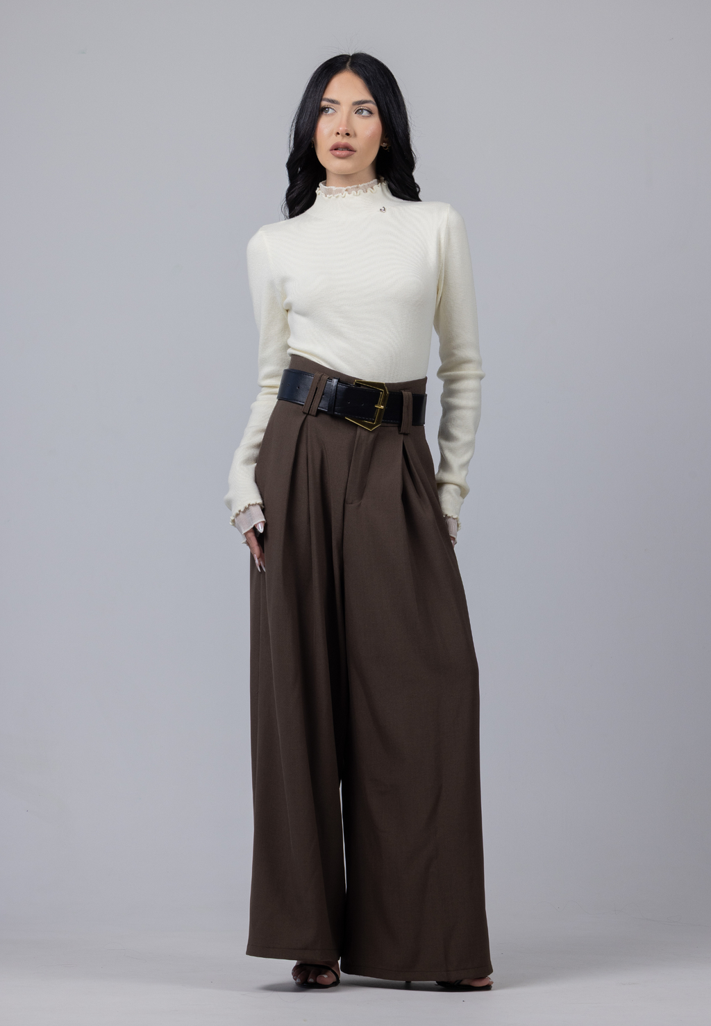 ÉLAN WIDE-LEG TROUSER