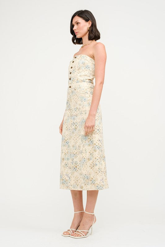 ONINTZA MIDI DRESS