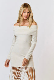 VESTIDO CREMA LAURA