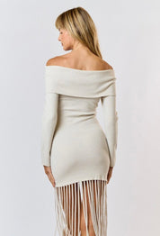 VESTIDO CREMA LAURA