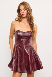VESTIDO GISELLE MERLOT