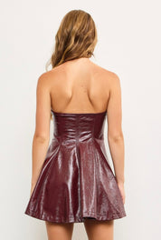 VESTIDO GISELLE MERLOT