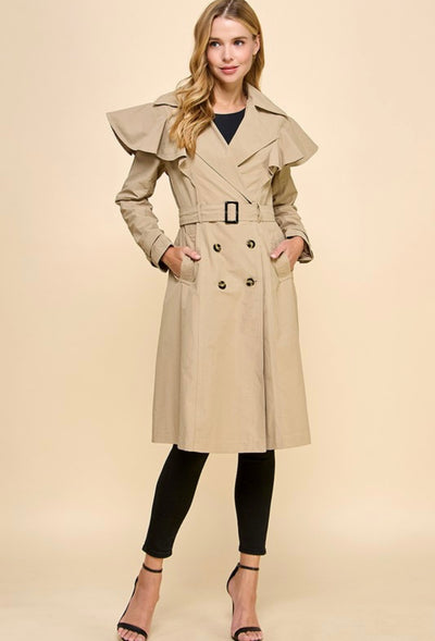 ABRIGO ASHLEY BEIGE