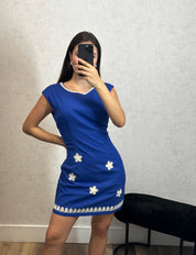 ELIANA NAVY DRESS