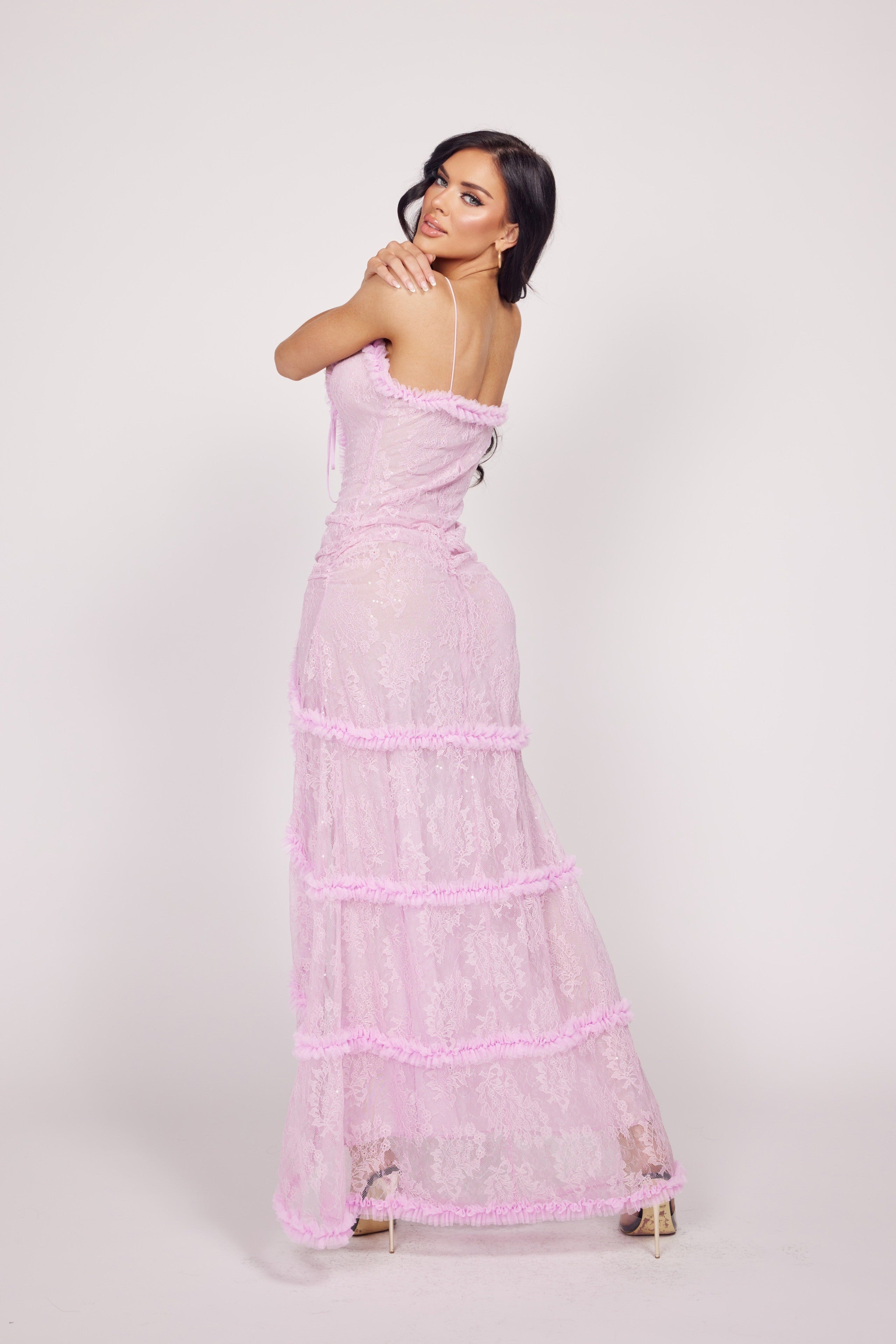 AMINA PURPLE DRESS