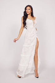 AMINA WHITE DRESS