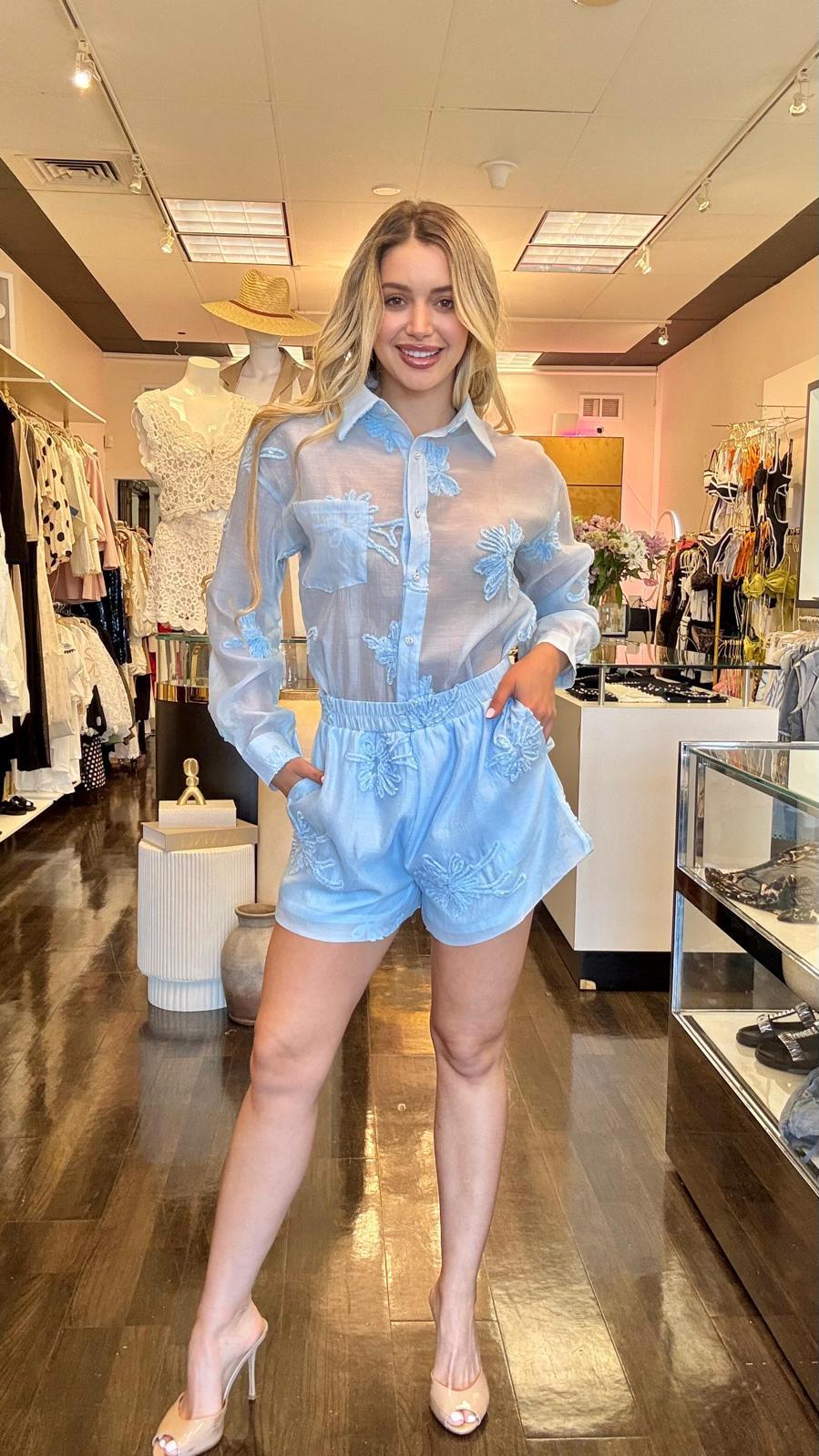 CLEMENCE BLUE SET