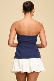 NAIMA NAVY ROMPER