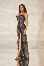 VESTIDO NEGRO DE AMINA