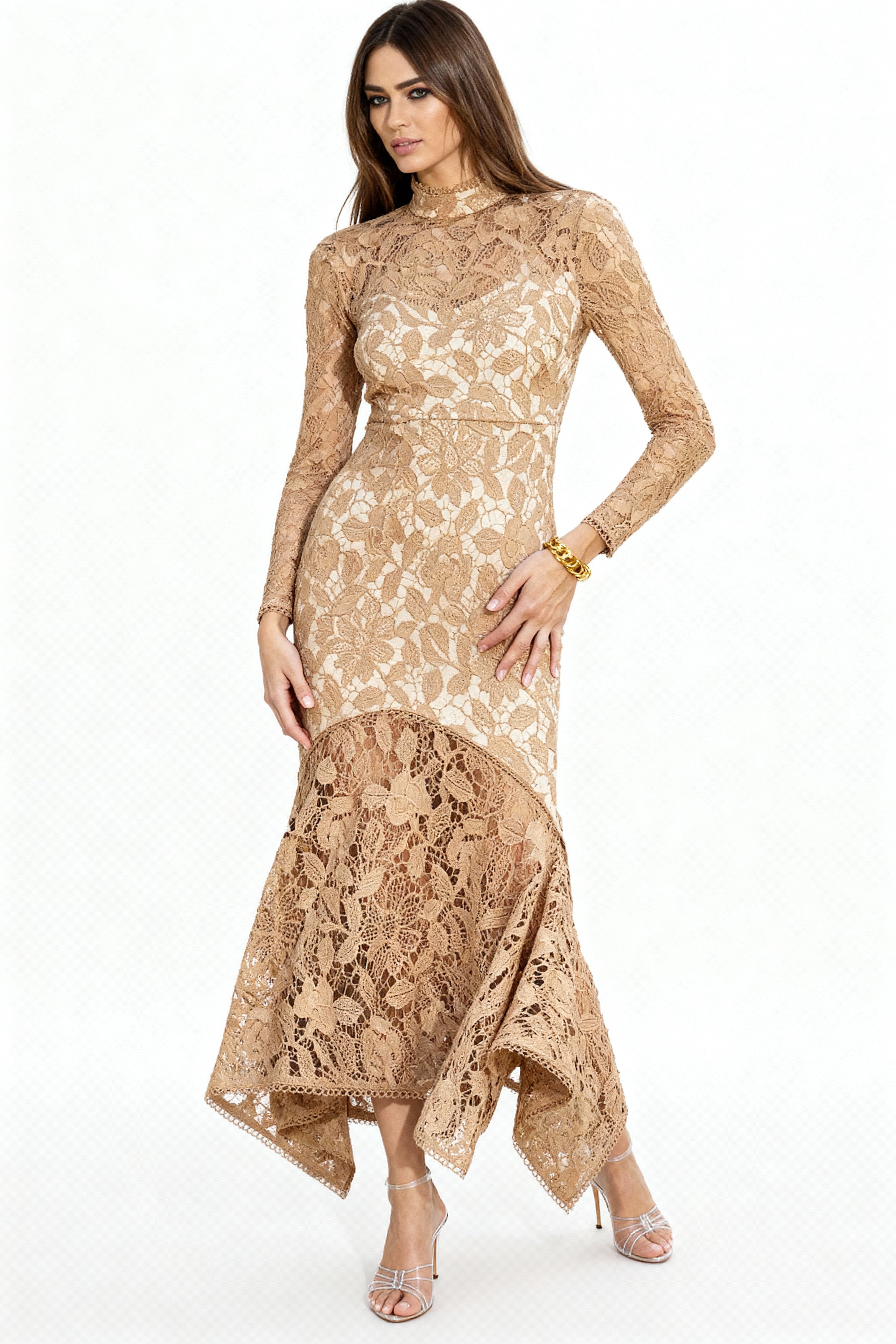 VENECCIA MOCHA DRESS